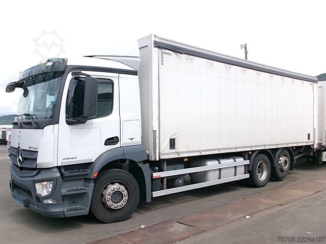 کامیون نوشابه MERCEDES-BENZ 2540 Antos*kpl Zug*2x 7,7m SafeServer*2x LBW*NLA