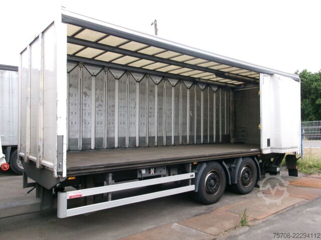 کامیون تخت با روکش برزنتی MERCEDES-BENZ 2540 Antos*kpl Zug*2x 7,7m SafeServer*2x LBW*NLA