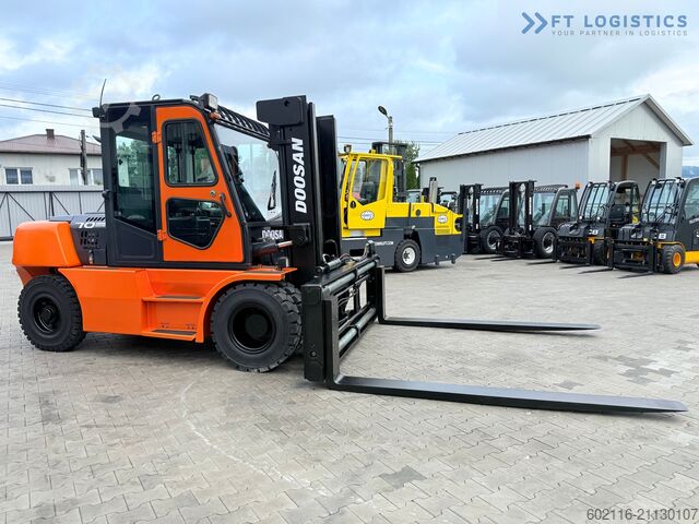 Carrello elevatore a 4 ruote DOOSAN 70 / DUPLEX / FORK 2500MM / POSITIONER