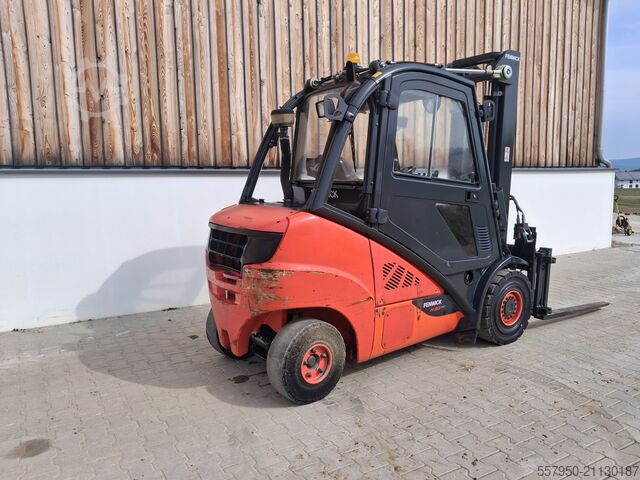 čelni viličar Linde H 30 Diesel Triplex Zinkenverstellgerät