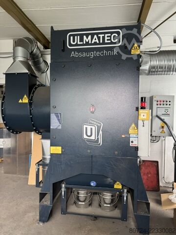 Sausas ištraukimo įrenginys aliuminiui/plastikui. Ulmatec Filtereinheit Schlauch FES 20-35-4