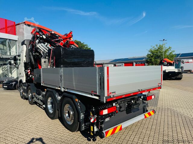 Krautuvas sumontuotas ant sunkvežimio VOLVO FH 500 8x2 mit F990RA.2.28 L616 V30