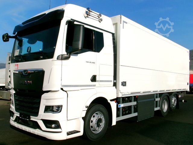 Камион за напитки MAN 26.480 TGX*7,7 m Schwenkwand*LBW*Ret.*Lift/Lenk