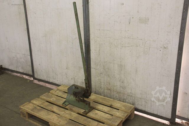 Hand lever shears Mubea Schnittlänge 200 mm