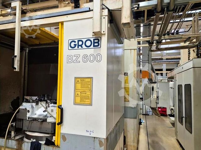 Обрабатывающий центр с ЧПУ - горизонтальный GROB BZ 600