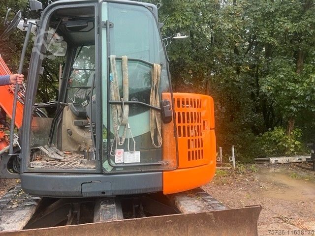 Mini-escavadora HITACHI ZX U85,Schwenklöffel Drehservo jede Inspektion