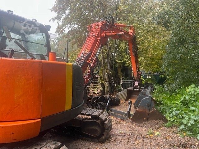 Mini-escavadora HITACHI ZX U85,Schwenklöffel Drehservo jede Inspektion