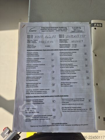 Horizontální plně automatická pásová pila KASTO KASTOtwin A2