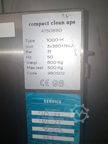 Lavadora Compacta Magido Teijo compact clean aps Magido Teijo 1000-H