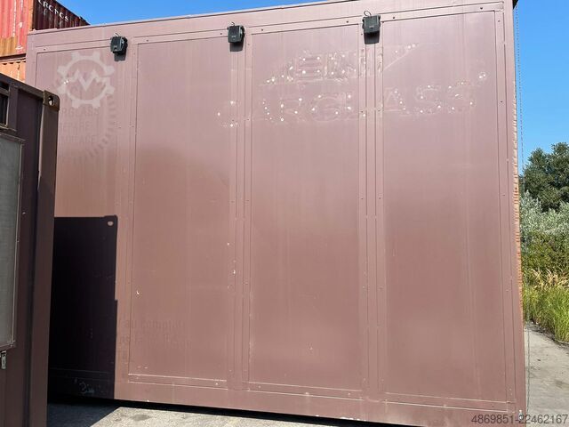 Kontena bengkel  Werkstatt Garage Container Büro Office