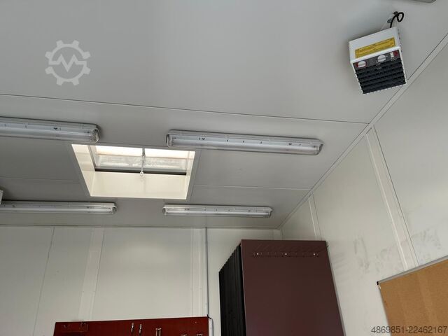 Kontena bengkel  Werkstatt Garage Container Büro Office