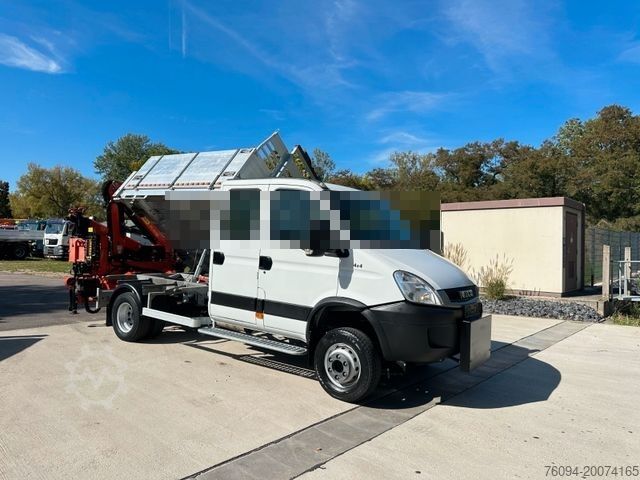 Sonstige IVECO Daily 65C17 4x4 DOKA Kran 13m Kipper Winterdiens