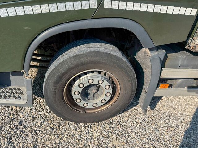 รถบรรทุกพื้นเรียบพร้อมผ้าใบคลุม VOLVO FH500 Pritsche Plane Edscha Autom.