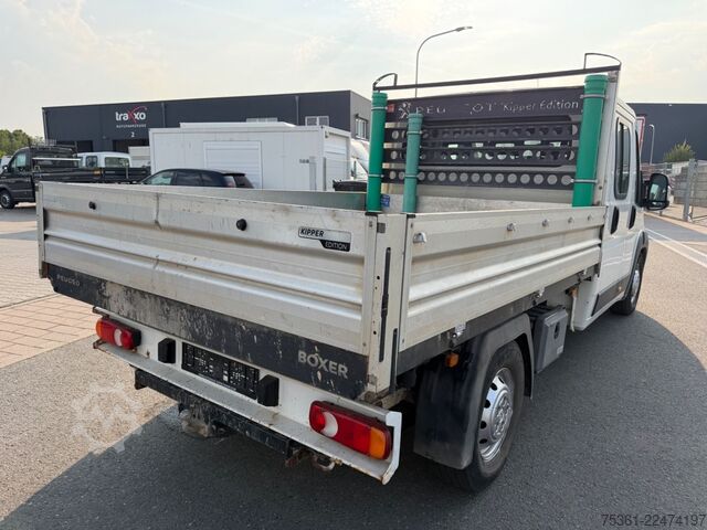 Kravas mikroautobuss ar pašizgāzēju PEUGEOT Boxer DoKa Dreiseitenkipper L3 BlueHDi AHK E6