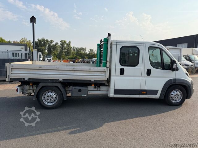 Kravas mikroautobuss ar pašizgāzēju PEUGEOT Boxer DoKa Dreiseitenkipper L3 BlueHDi AHK E6
