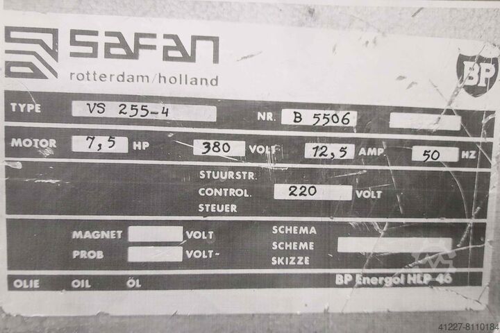 Гидравлический силовой агрегат 5,5 кВт 1450 об/мин Sauer Safan 4 P 023 L M 929