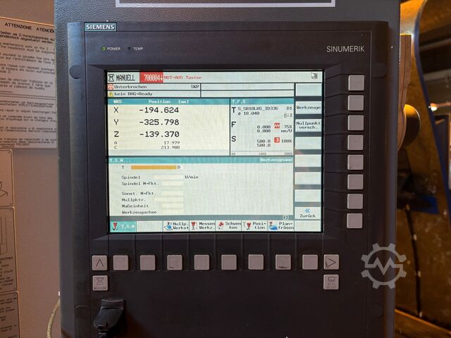 Κέντρο κατεργασίας πέντε αξόνων CHIRON MILL 800