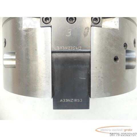 Компонент unbekannt A33NZ18S3 Kraftspannfutter für CNC - Drehmaschinen B33NZ7S472 -