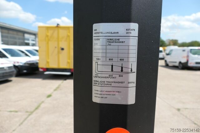 Käsikäyttöinen pinoaja bt SWE 080L Batterie 22/2022
