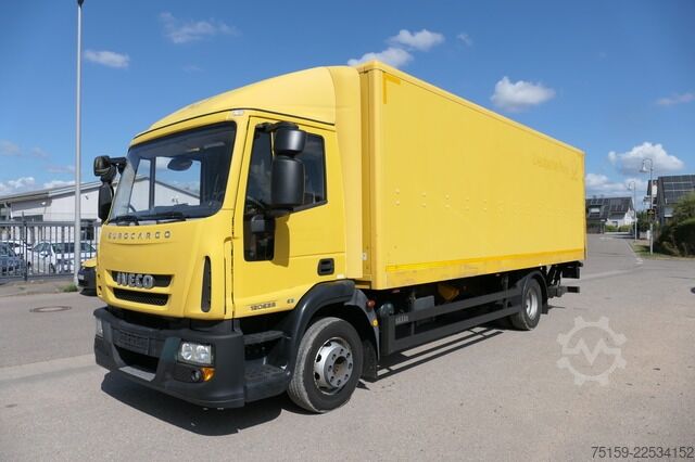 Φορτηγό κουτί (κουρμπαριστό) iveco EuroCargo ML 120 E 28 AHK LBW