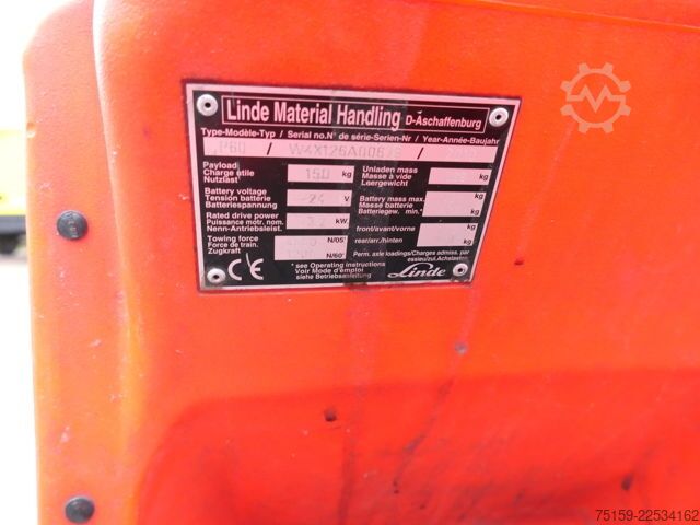 άλλο linde P 60 Z Schlepper AHK Batterie 51/2020