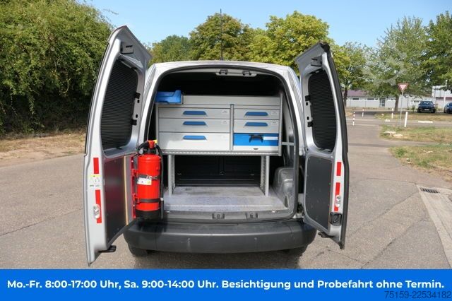 厢式货车 VW Caddy 2.0 TDI 4Motion Flügeltür Regaleinbau Standheizung COC Parktronic