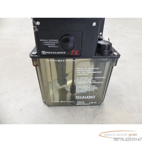 Komponenta  Tecalemit TX34221 YD Schmierpumpe / Zentralschmierung + Handschalter - 2,85 L