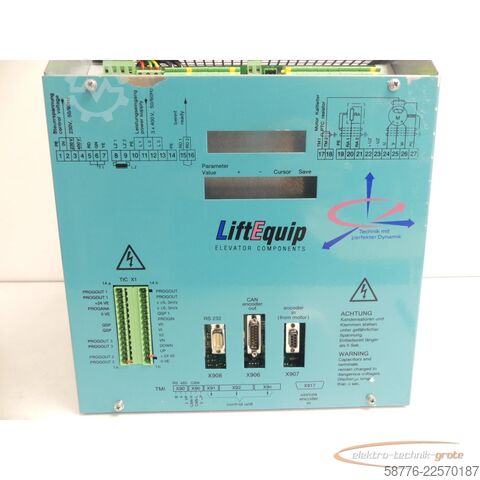 רְכִיב  ThyssenKrupp Liftequip VVVF Inverter CPI 32 / 6619 00 3121_L SN: 1095720