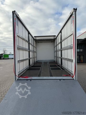 Kamion sa ravnom platformom i ceradom MAN TGX 26.440 6x2 LL Schwerlast Ladebordwand/Rampe