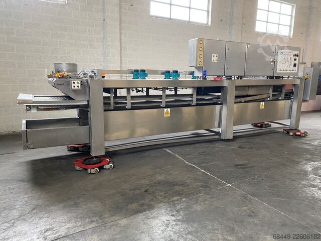 Azotni tunel tip CCT Cryomaster 20FT Air Liquide-Jackstone stikstofvriezer Type CCT Cryomaster 20FT