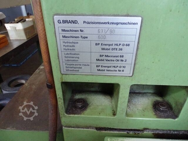 Rectificadora de superficies Brand Compakt 600N