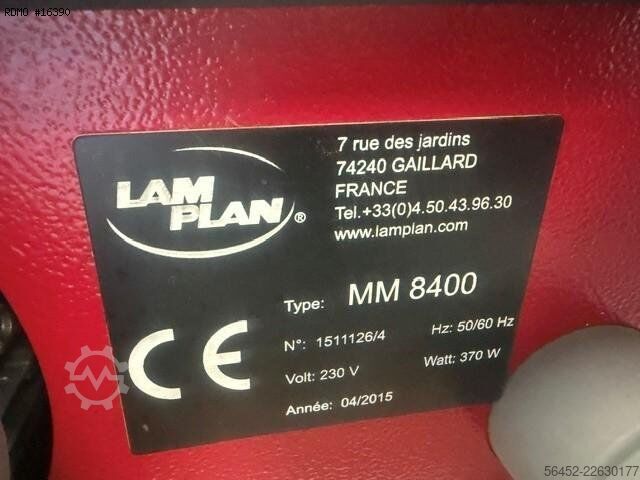 Stroj za prezir LAM PLAN M.M. 8400