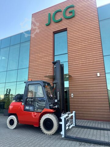 Four-wheel forklift Toyota 7FG40/4500 kg/Positioner+sideshift
