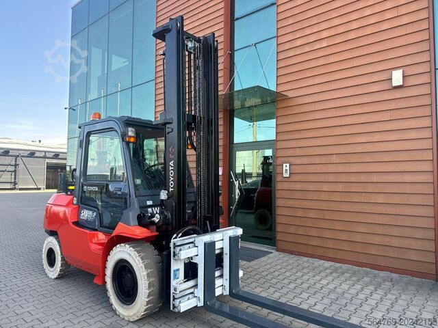 Four-wheel forklift Toyota 7FG40/4500 kg/Positioner+sideshift