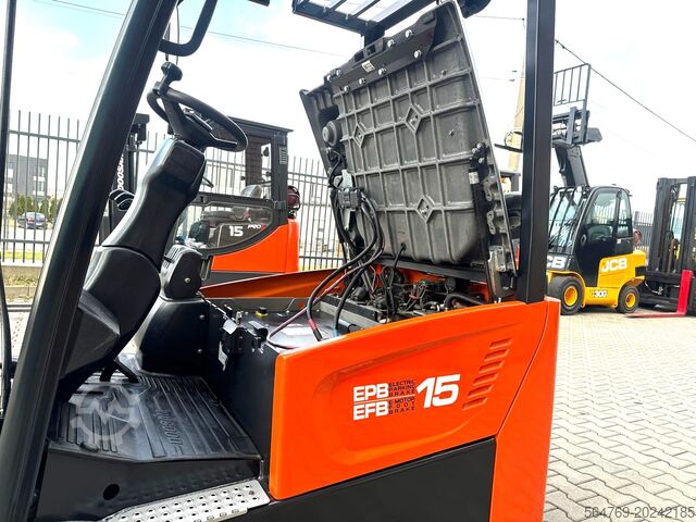 Stivuitor cu 3 roti DOOSAN B15T-7/2021y./ Lithium battery/New price