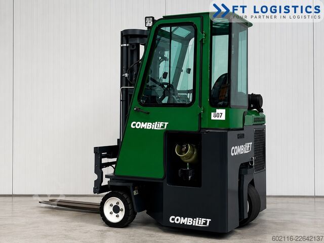 4-way forklift Combilift CB2500 GAS TRIPLEX 4900 FREE-LIFT CABIN