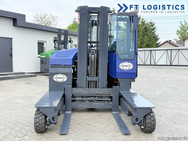 Chariot élévateur multidirectionnel Combilift C4000 GAS TRIPLEX 5550 POSITIONER CABIN