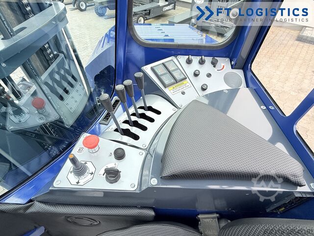 Chariot élévateur multidirectionnel Combilift C4000 GAS TRIPLEX 5550 POSITIONER CABIN
