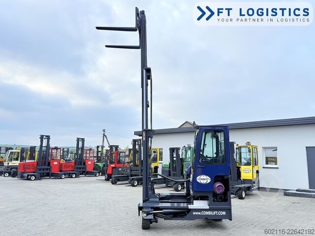 Chariot élévateur multidirectionnel Combilift C4000 GAS TRIPLEX 5550 POSITIONER CABIN