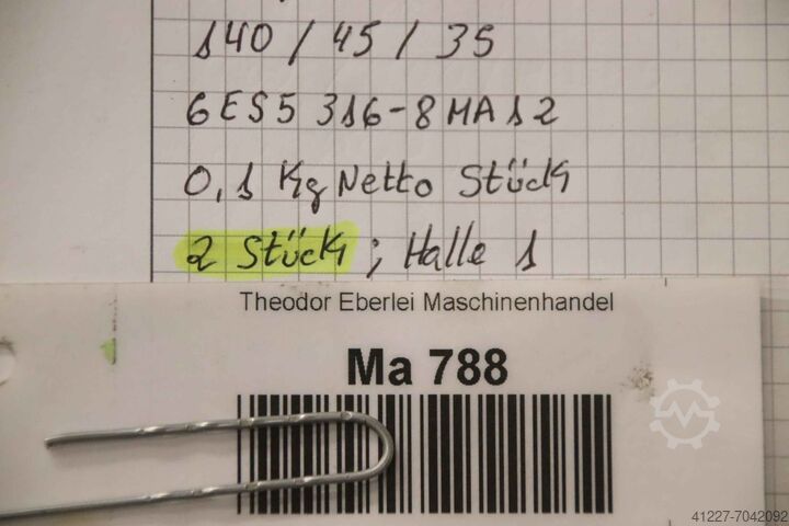 Interface Module Siemens 6ES5 316-8MA12