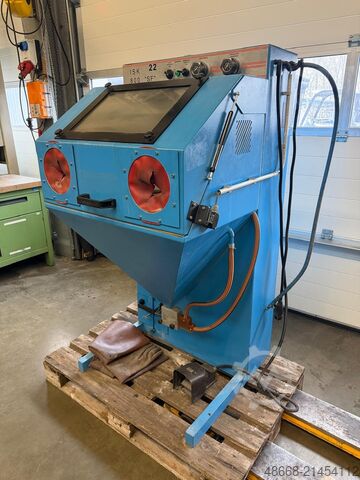 Sandstrahlanlage Feinstrahlgerät Hornich ISK 800 SF