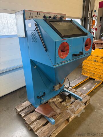 Sandstrahlanlage Feinstrahlgerät Hornich ISK 800 SF