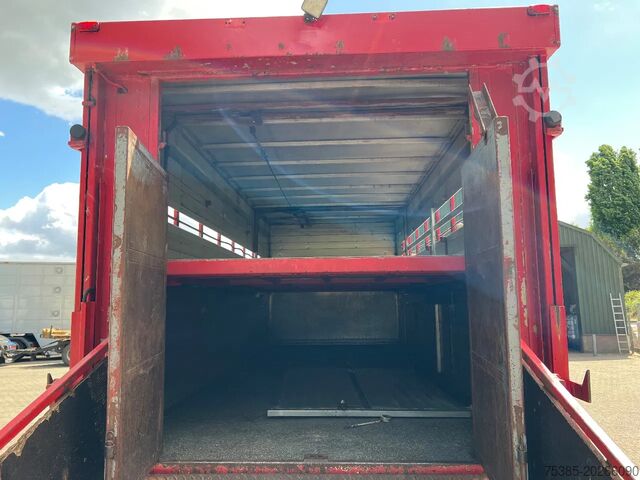 Transporte de ganado DAF CF 75 Livestock veewagen 1/2 stock