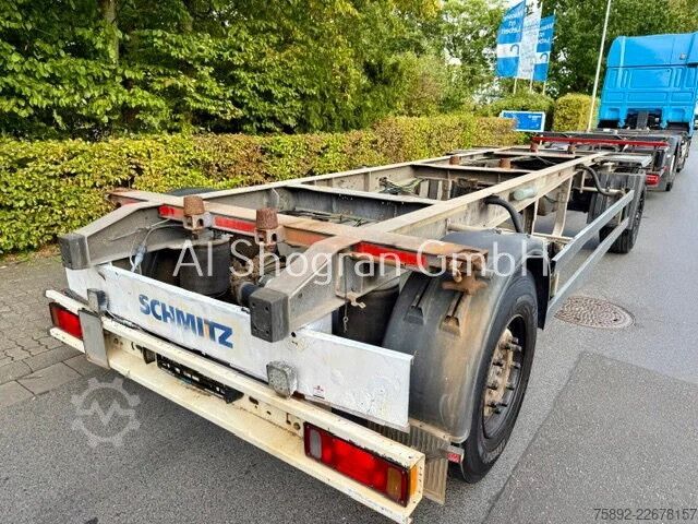 Transporte de contentores Schmitz Cargobull AWF 18 / BDF / 2 x Achsen