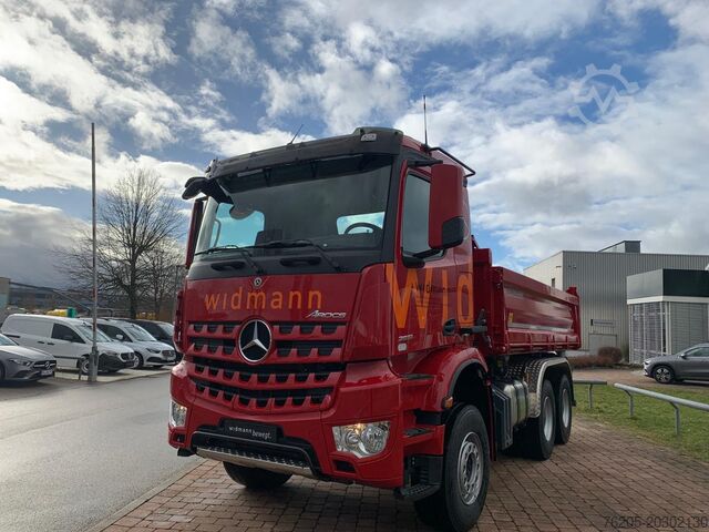 Truk bak dump tiga sisi Mercedes-Benz Arocs 2651 K Dreiseitenkipper Meiller KlimaA