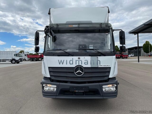 Truk flatbed Mercedes-Benz Atego 1527 L ClassicSpace Luft AUT AHK SpurH