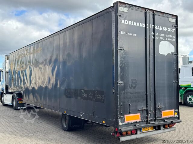 Semi-lavlaster Craven tasker GESLOTEN SEMI DIEPLADER