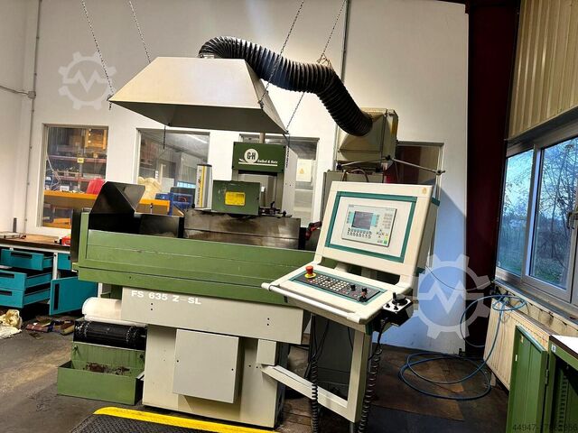 Máquina de lixar superfícies e perfis GEIBEL & HOTZ FS 635-Z-SL
