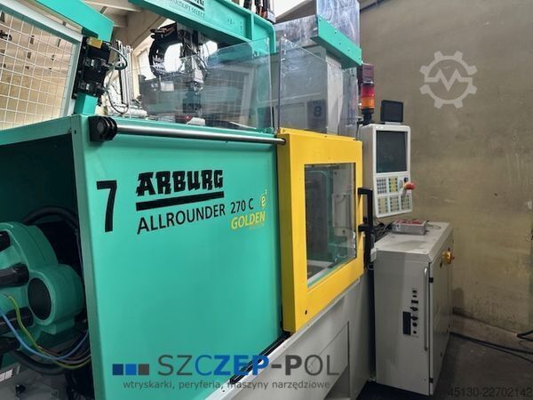 Mašina za injekcijsko prešanje Arburg 270C 400-70 e²
