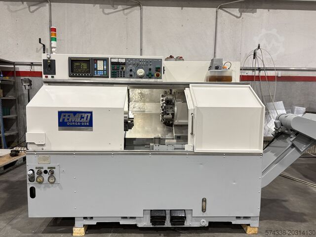 Mesin bubut CNC FEMCO DURGA 25 E